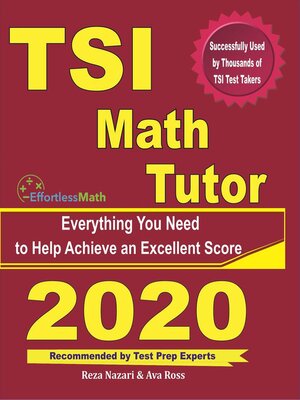 cover image of TSI Math Tutor